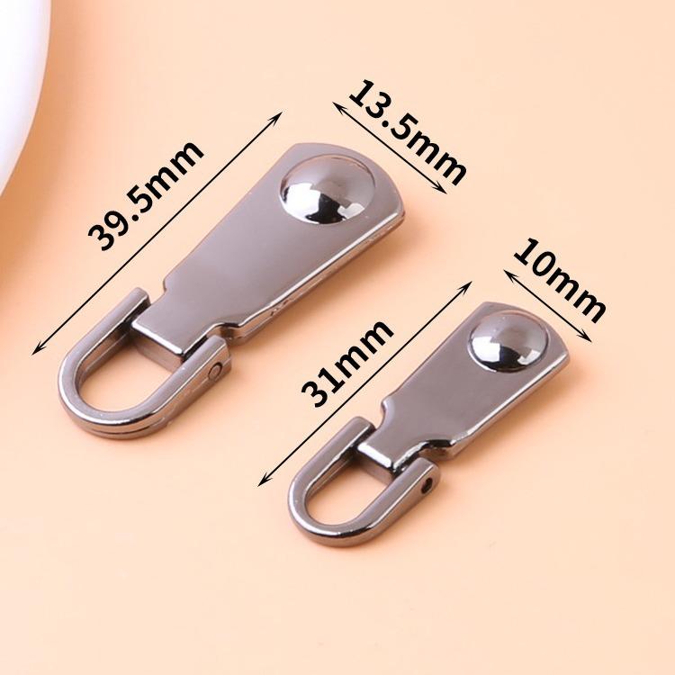 5pcs Clothes Pull Lock Head Pull Pull Tablet Accessories Down Jacket Removable Universal Bag Zipper Head Pendant Pendant