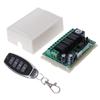 Wireless RF Remote Control Board Transmitter Receiver Relay Switch Module for Gate Garage Door Window Lamp Light Durable