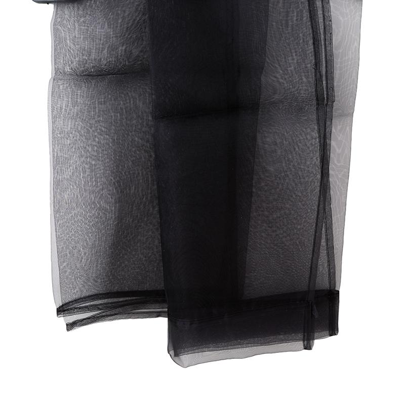 Colorful Sheer Tulle Curtains Polyester Solid Color Rod Pocket Curtain for Bedroom Kitchen Living Room Kid Room Classroom