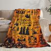 Halloween Creative Throw Blanket Flannel Print Blanket Super Soft Cozy Sofa Nap Blanket Home Blanket Perfect Home Gift for Her
