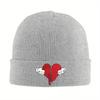 s And Heartbreak Kanye West Knit Hat Beanie Autumn Winter Hat Warm Street Hand and Broken Heart Hip Hop Caps for Unisex Women