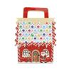 10PCS House Shape Gift Box Kraft Paper Christmas Tree Pendant  Christmas Party Decoration