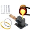 Jewelry Mold with Wood Handle Optimal Heat Distribution for Metalworking Jewelry Gold Silver Bar Casting Applications