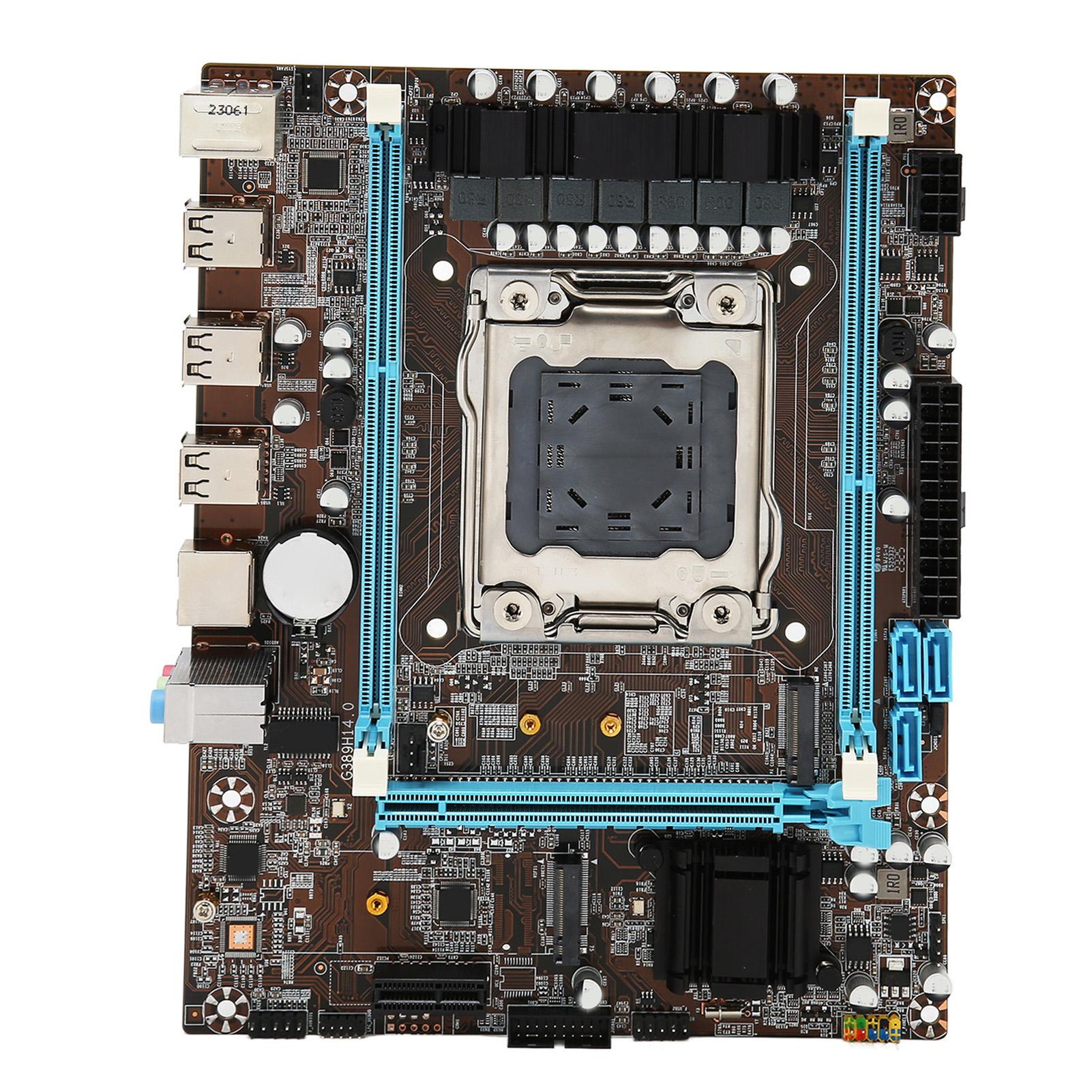 

DDR3 Motherboard X79 LGA2011 V1 V2 PCIe 3.0 NVME SATA M.2 1000Mbps LAN Micro ATX Motherboard for