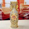 European Ceramic Vase Ornament, Gold Wedding Gift, Living Room Decoration, Soft Home Furnishing