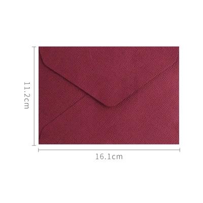 

New 20pcs/pack Retro Hemp Texture Western Envelopes for Wedding Party Invitation Greeting Cards Gift Envelopes Customized