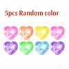 5pcs Color Changing Fidget Toy Heart Shaped Pinch Toy Kneading Toy  Party Favor