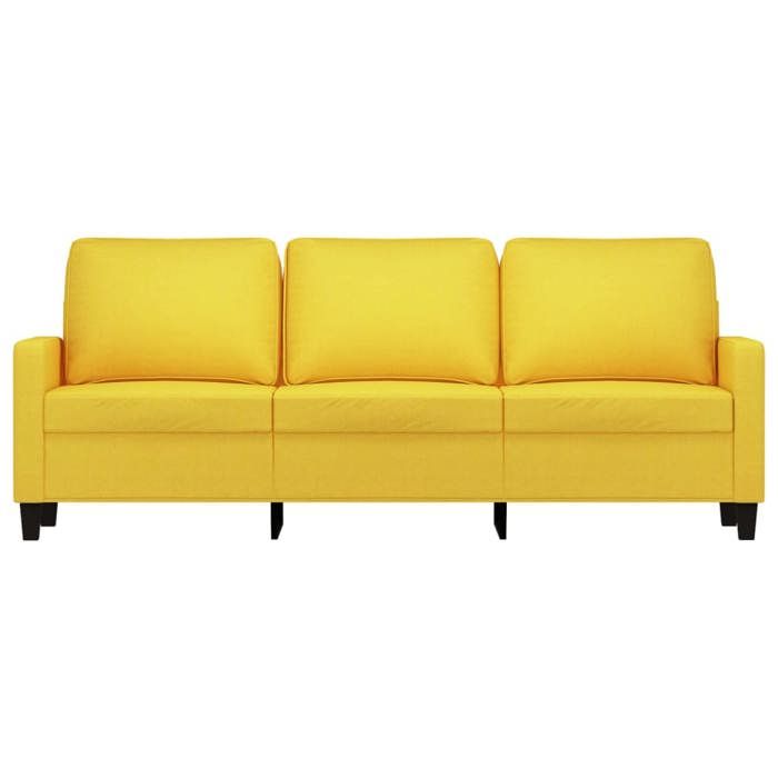 VidaXL Canapé à 3 Places, Sofa de Salon avec Accoudoirs et Oreillers de Dossier, Meuble de Salle de Séjour Intérieur, 359176