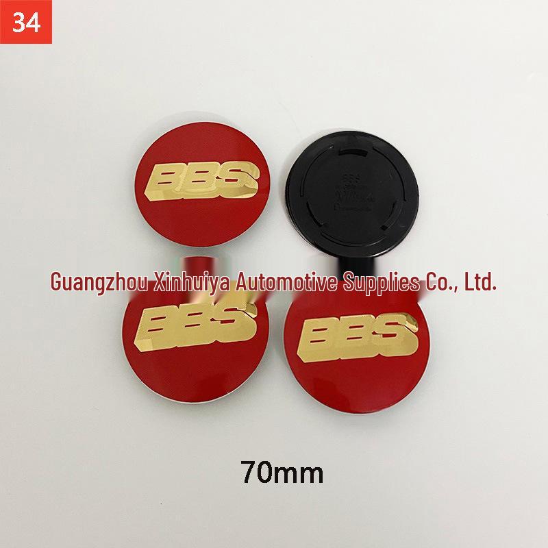 Logo na środek felgi BBS Modified do rozmiarów 56mm, 60mm, 68mm i 70mm