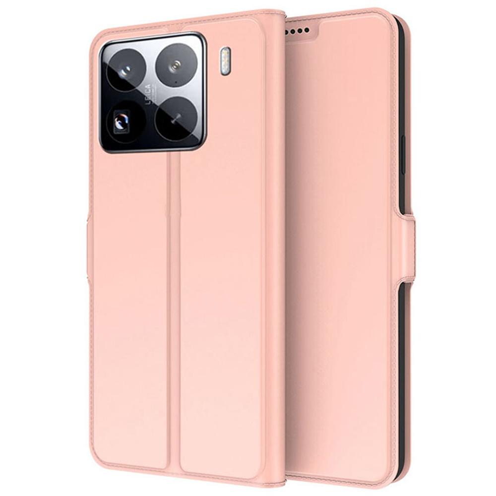 

For Xiaomi 15S Pro Case Shockproof TPU Inner Shell Leather Phone Cover Card Slot D