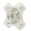 24T Go Kart Rear Wheel Hub Steel Alloy 4 Stud Steering Axle Hub for 125cc 150cc 200cc Quad Bike ATV Go Kart