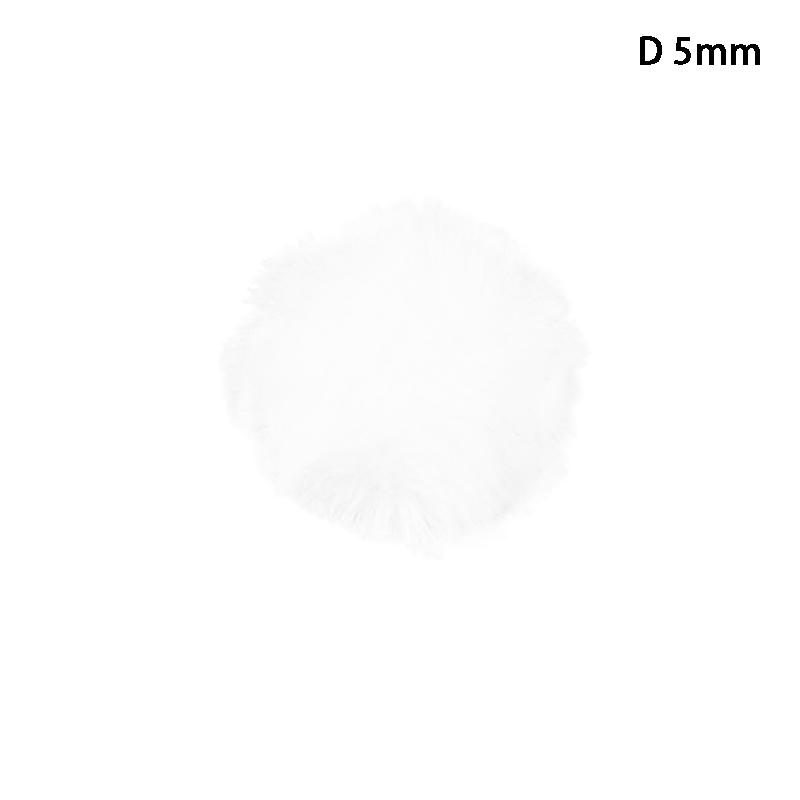 1Pc Universal Furry Microphone Wind Protector Mini Size Furry Windscreen Microphone Windscreen Protective Case Accessories