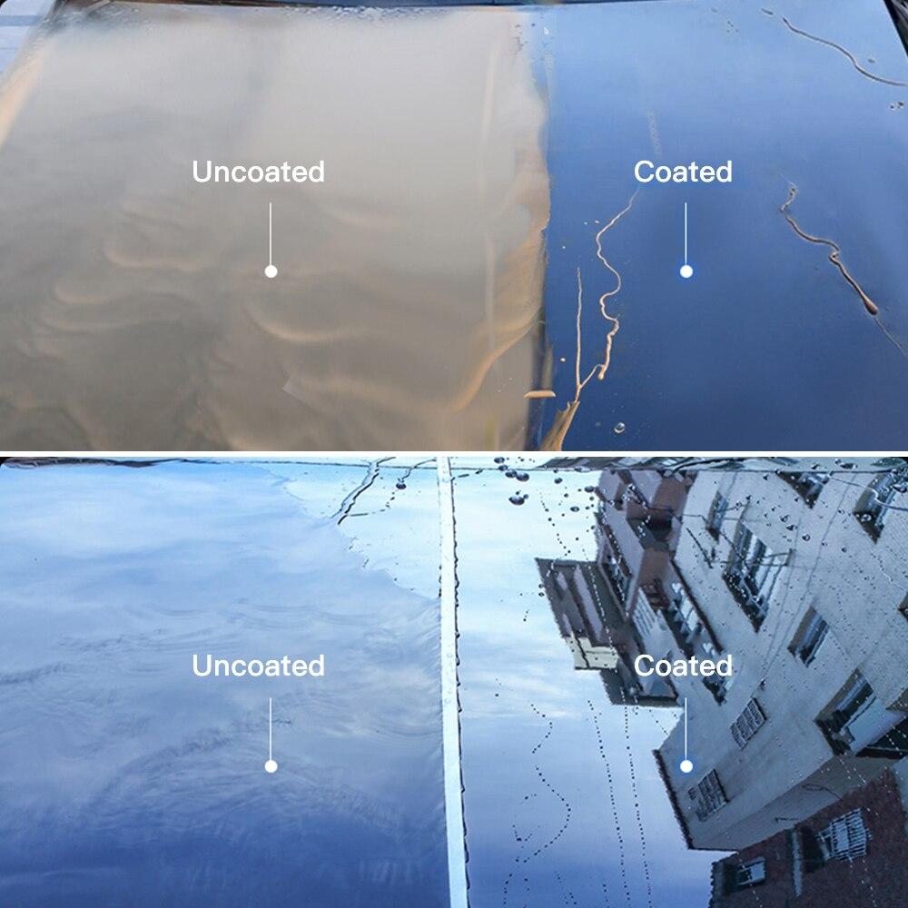 3 In 1 Car Ceramic Coating Nano Super Hydrophobic Protection Polishing Spraying Quick Coat Glass ,Wheel & Paint Care JB XPCS 44