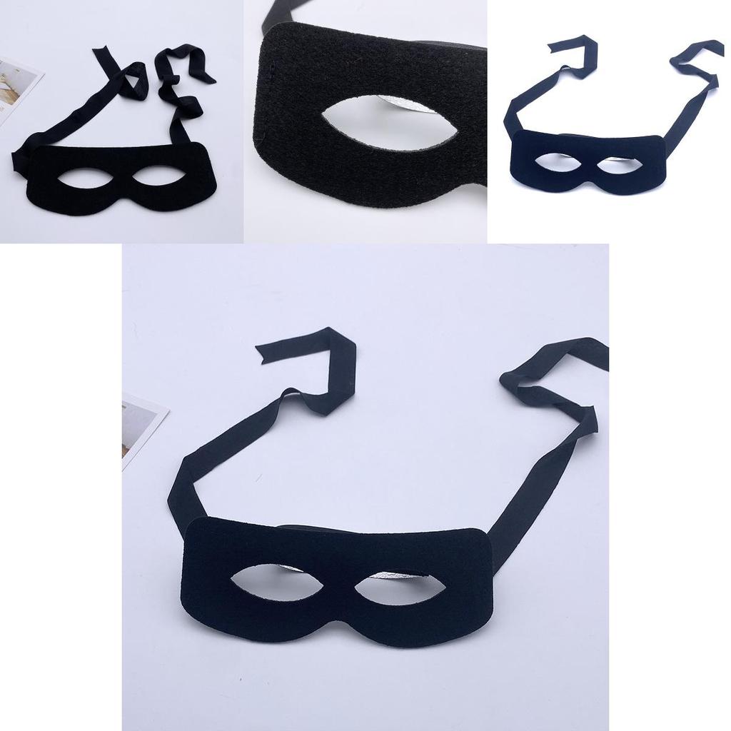 Cosplay Zorro Mask Eye Cover Fabric Material For Costume Parties And Themed Celebrations