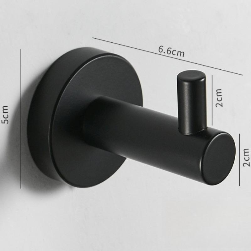 1pcs Stainless Steel Bathroom Kitchen Towel Hook Multi-Purpose Home Wall Coat Hat Hook for Bathrooms & Kitchens