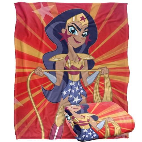DC Super Hero Girls Wonder Woman Blanket