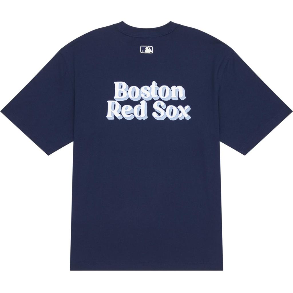 New MLB SS24 T Shirt Unisex Navy Blue 3ATSV0443-43NYS