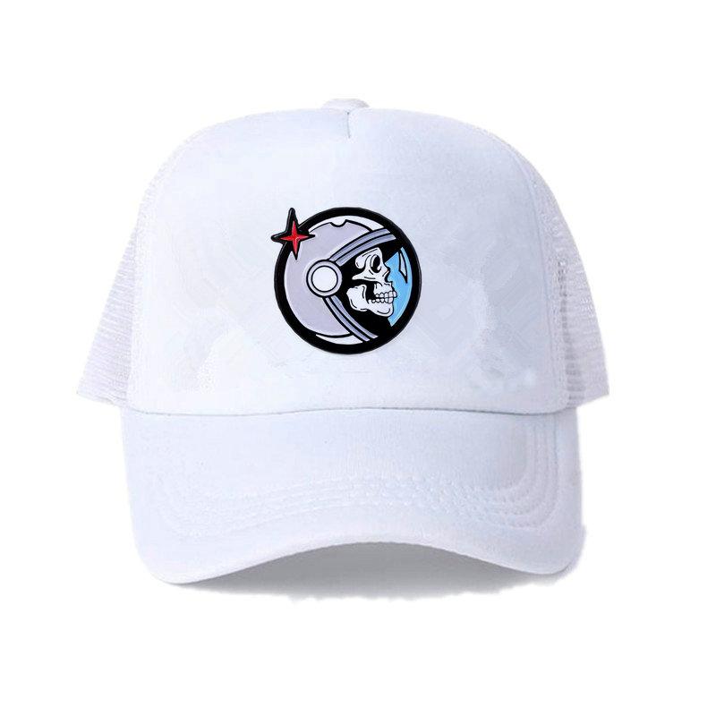 Casual Astronauts Snapback Hats Unisex Skull Spaceman Dad Hat Adjustable Spaceman Moon Landing Baseball Cap Hat YY431