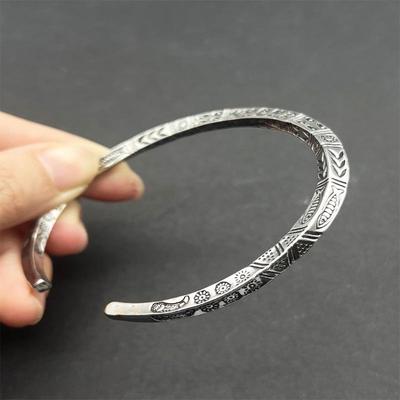 Böhmisches Retro Totem Titanstahl Armband: Europäisches, Amerikanisches und Ethnisch inspiriertes Design
