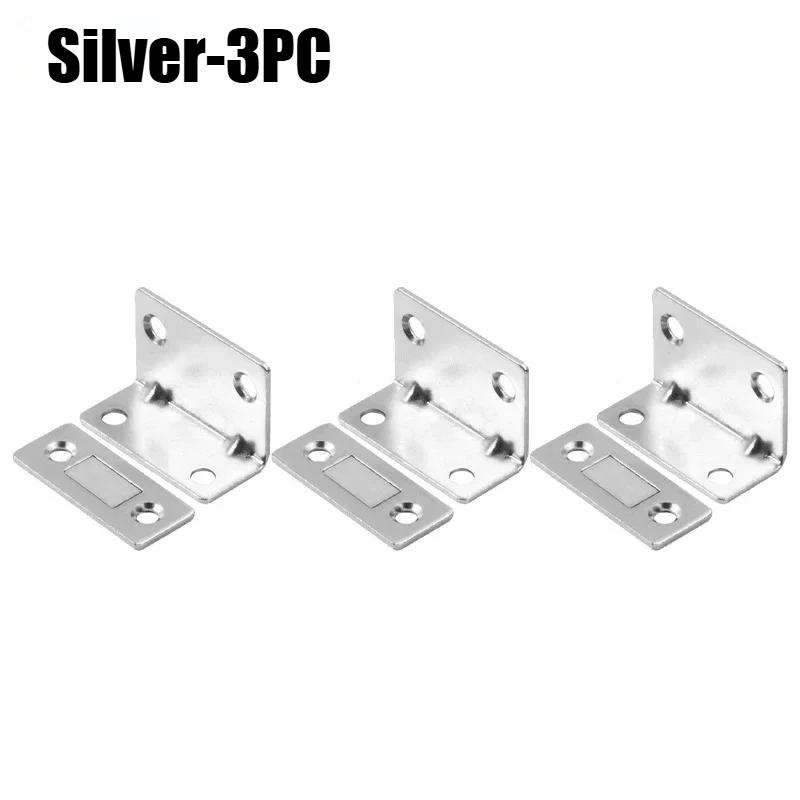 Magnetic Cabinet Catches Door Closer Invisible Magnet Door Suction Ultra-thin Strong Cabinet Furniture Doors Catches Latch