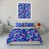Floral Pattern Home Decoration Set Soft Comfortable Duvet Cover Bedding Set Included 1*Duvet Cover & 2*Pillowcases Gift