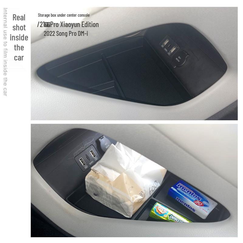 Song Pro DMI Center Console Lower Storage Box: Car Organizer for 22-24 Models