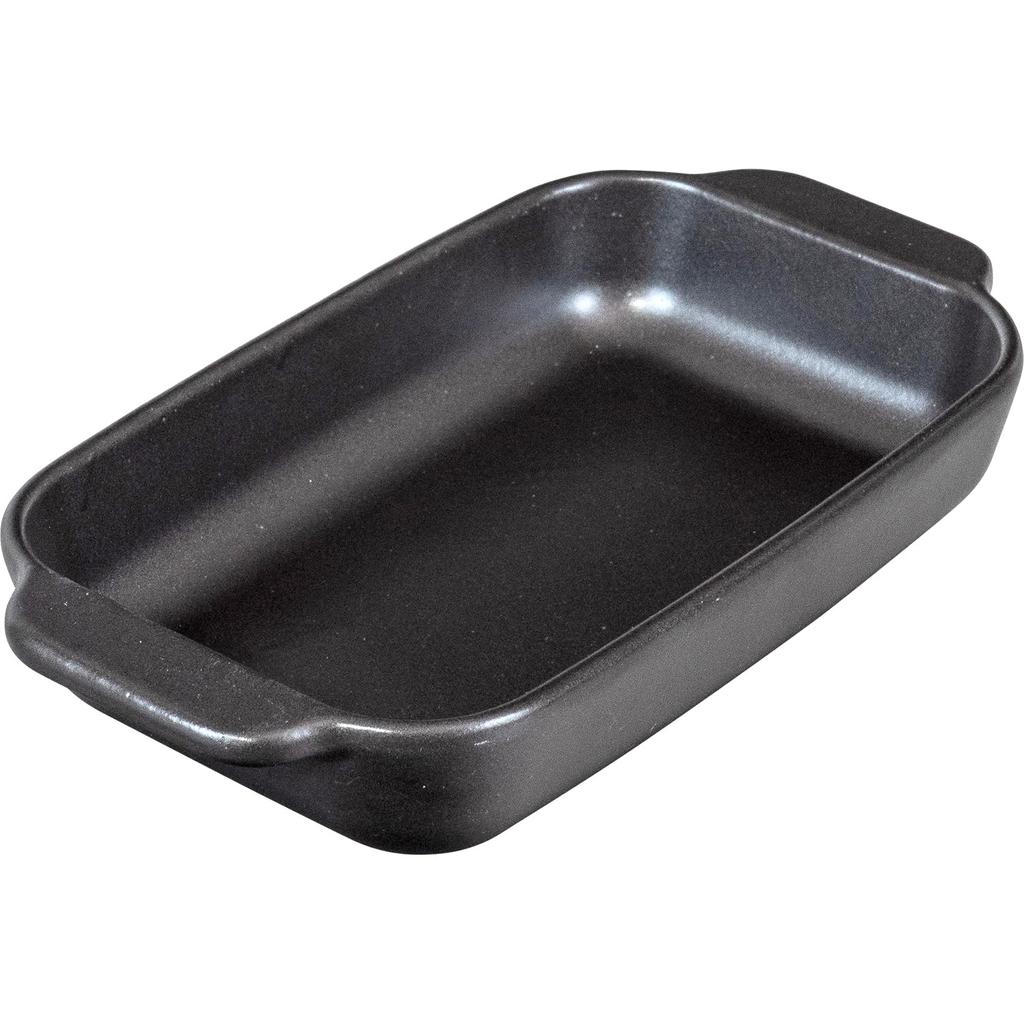 Wahei Freiz Mikrowellen-Auflaufform, quadratisch, kurz, 12 x 22 cm, hitzebeständige Keramik, Magicalino RE-7672