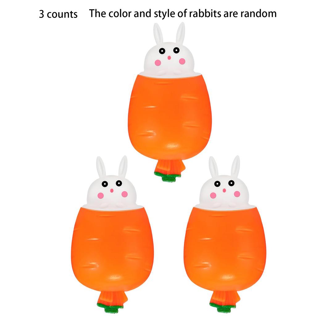Cute Bunny Pinch Music, Decompression Pocket Stress Relief Toy, Venting Squeeze Cup Toy
