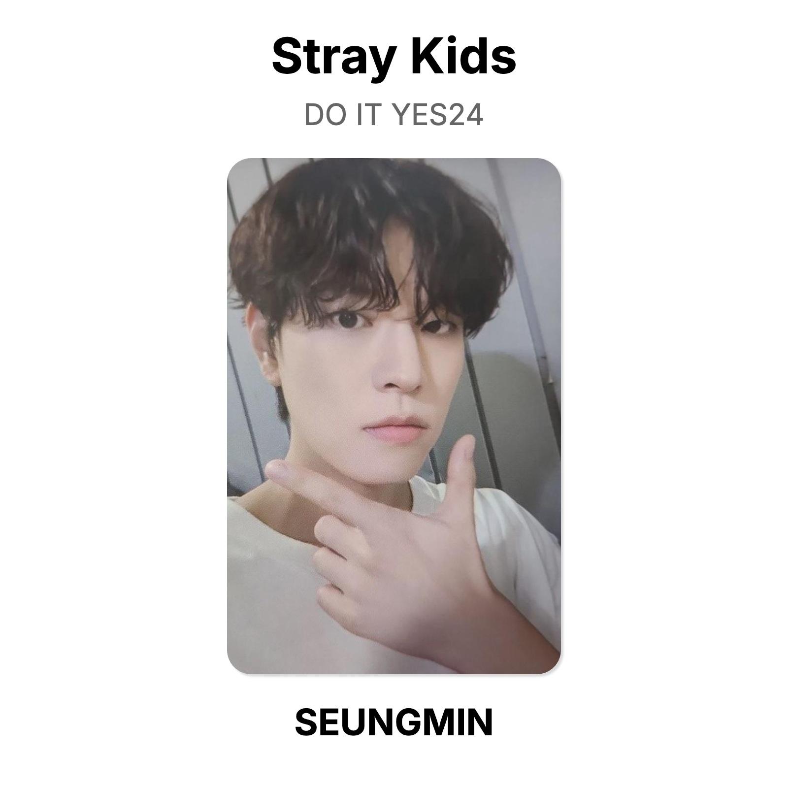Stray Kids DO IT YES24 Official Photocard SEUNGMIN