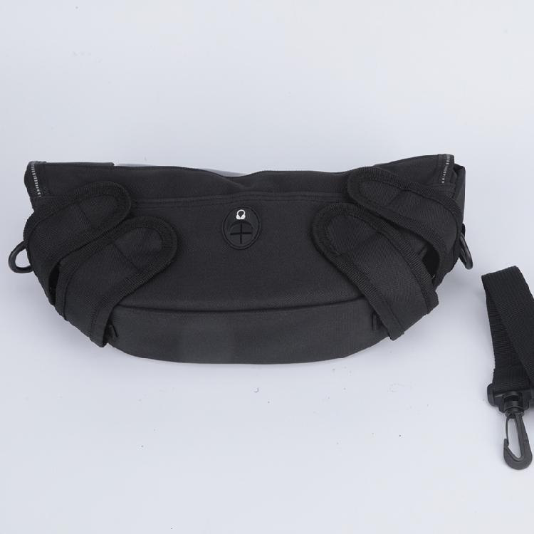 Phone Viewing Case Organizer for Motorcycle Handlebars, Lightweight Fabric Storage Bag for Delivery Couriers, Route Checks, and Accessible Small-Item