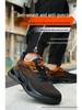 Flyknit Wear-Resistant Steel Toe Work Shoes - Men's Anti-Smash, Anti-Puncture, Soft Sole, Comfortable