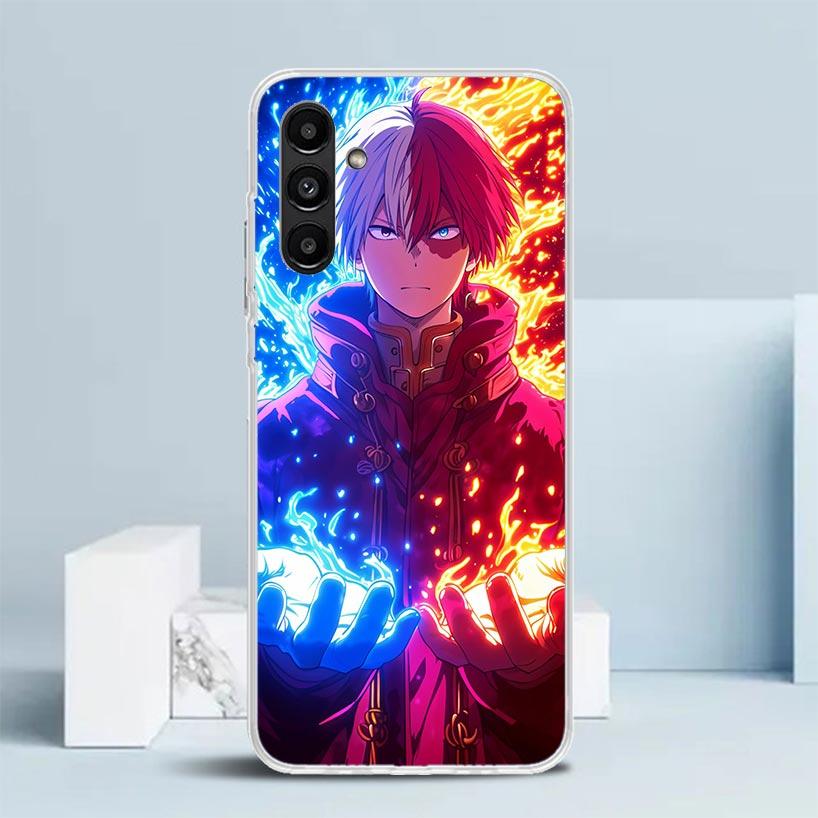 Todoroki Shoto MHA My Hero Cover for Samsung Galaxy A17 A37 A57 A16 A26 A36 A56 A15 A14 A55 Phone Case A13 A53 A25 A35 A24 A34 A
