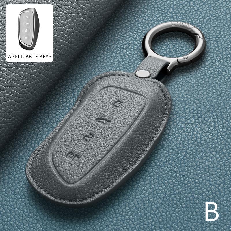 Car Smart Key Case For Great Wall Haval Jolion Joico Jollein F7 H6 H3 H9 Jolyon F7H Dargo Remote Key Cover Fob Holder Keychain