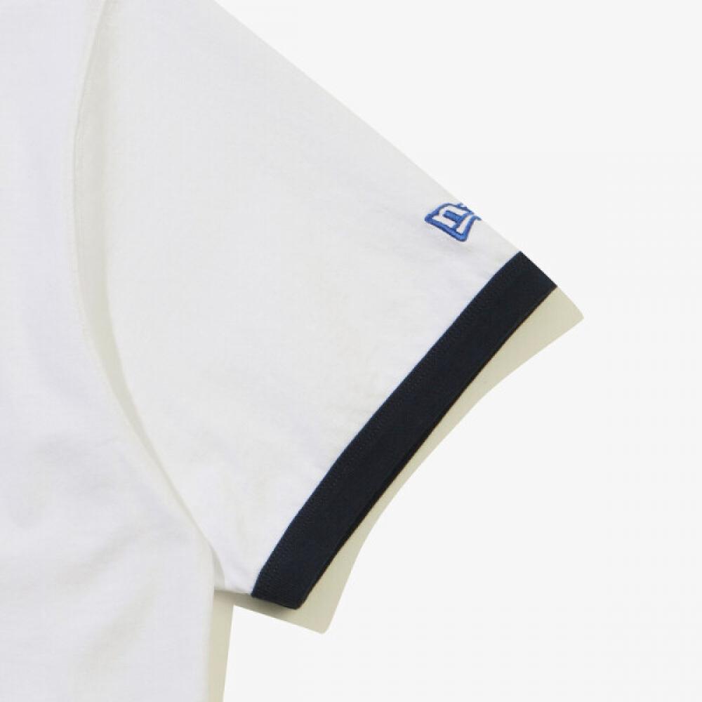 New Era La Dodgers Ringer T-Shirt World Series Weiß