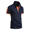 Trend Hub Embroidery 35% Cotton Polo Shirts for Men Casual Solid Color Slim Fit Mens Polos New Fashion Men Clothing