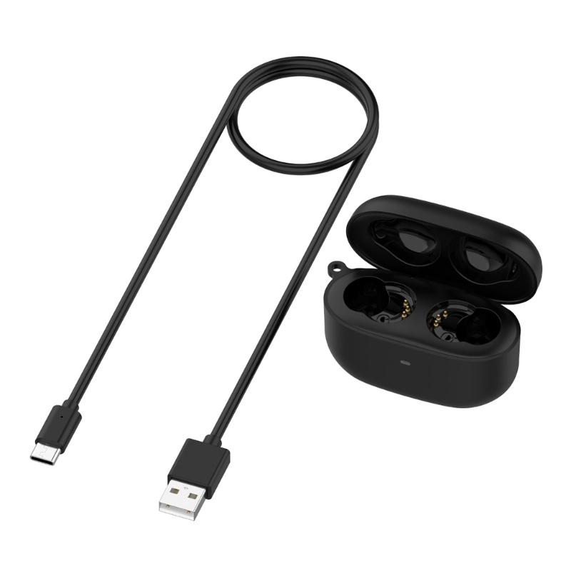 Earbuds Charging Case Featuring Wireless Charging Technology Scratch Resistant Construction Suitable for In Ear Devices