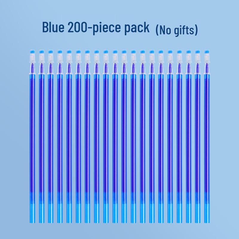 

Стираемый нагревом стержень для ручки для 3-5 классов, Волшебные чернила, Ручка Mo Yi Ca, Кристально-синий/Черный, 0,5 мм