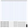 Clear PVC Strip Curtain, 2.4 M Height X 2.4 M Width X 2 Mm Thickness, 16 PCS Walk In Freezer Cooler Curtain Strips