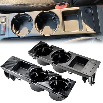 Nueva consola central delantera con doble orificio para almacenamiento de monedas y portavasos para BMW Serie E46 1999-2006 51168217953