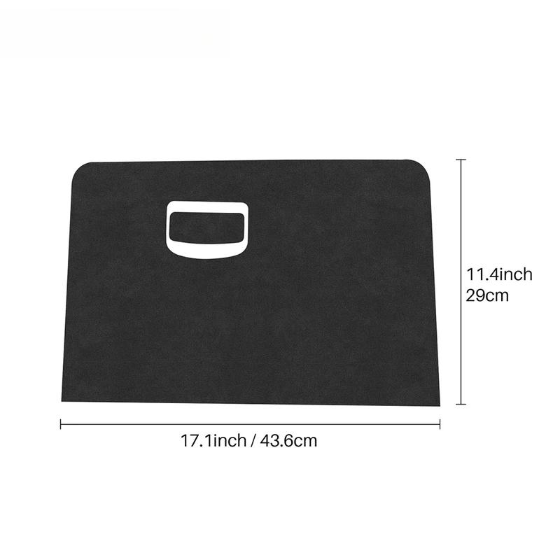 For Subaru BRZ/ Toyota GT86 2012 2013 2014 2015 2016 2017 2018 2019 2020 LHD RHD Car Copilot Box Anti-kick Suede Protect Sticker.