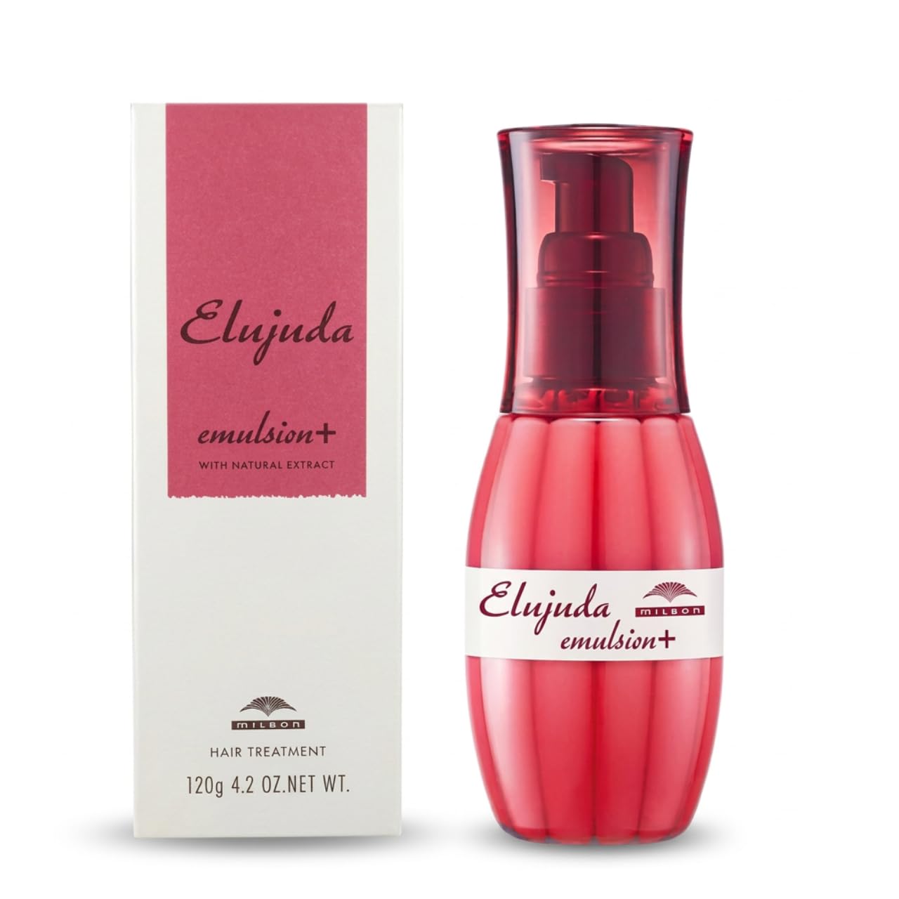 Milbon Elujuda Emulsion + 120ml Leave-in Treatment