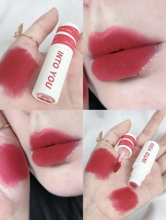 IntoYou Female Lead Velvet Matte Lip Mud Lipstick - Airy, Natural Look for Students