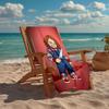 Chucky Fashion Beach Towel: Ideal for Summer Adventures Soft, Absorbent and Quick Drying Suitable for Swimming and Bathing