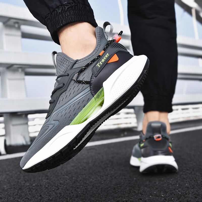 Volwassen lichtgewicht ademende schokabsorberende antislip slijtvaste modieuze sport- en vrijetijdsloopschoenen