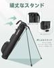 RIOROO Golf Stand Club Caddy Can Store Automatic Ultra Stable Lightweight 3 Large Capacity 3 Cooler Bag Suitable for Beginners To Unisex Bag,