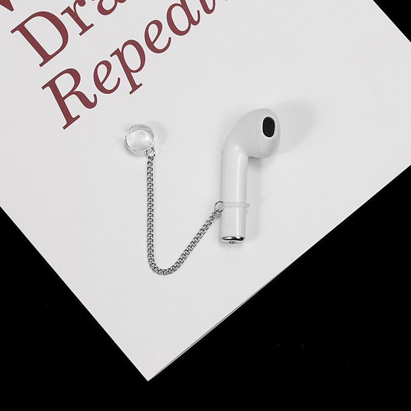 Earrings, Creative Wireless Bluetooth Matching Earrings Airpod Earrings