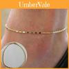 Timeless Women Simple Gold Plated Chain Anklet With Classic And Versatile Design