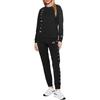 Emporio Armani Ss23 Solid Color Crew Neck Logo Print Sweatshirt Women Sweatshirt Black 6LTM27-TJJRZ-0200