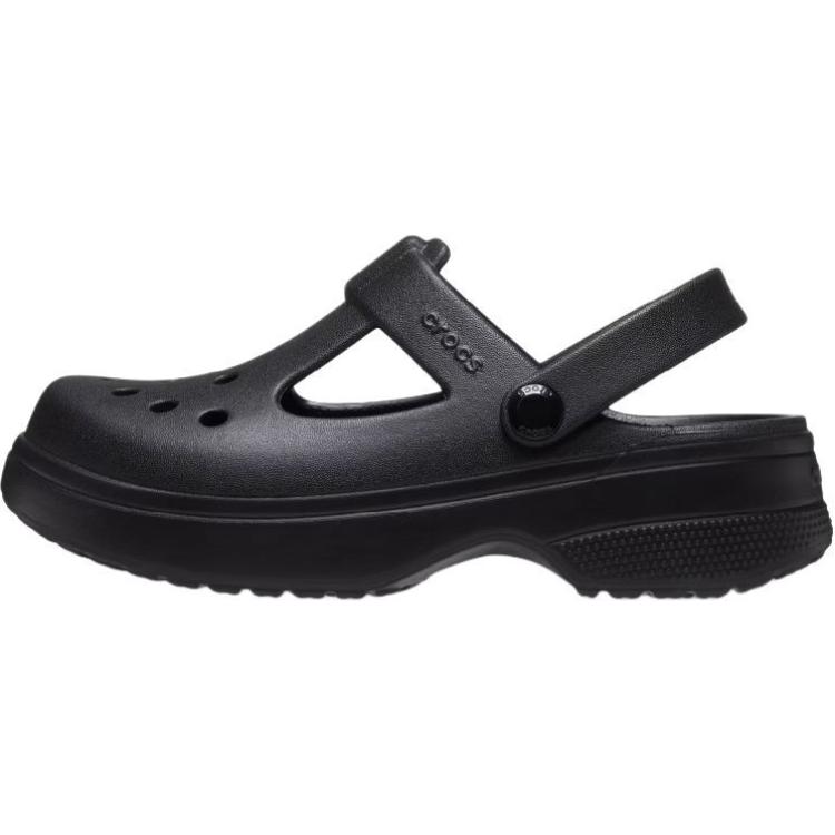 Crocs Kids Classic Mary Jane Clog Black Kids 210615-001 28-29
