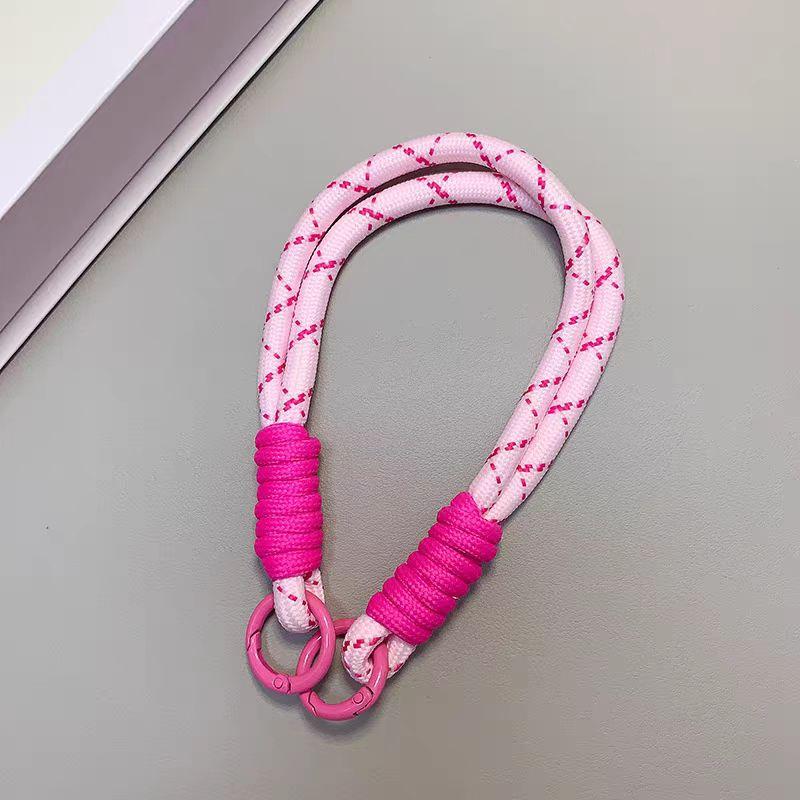 1-5pcs Phone Lanyard Wrist Strap Woven Phone Lanyards Creative Keychain Hanging Rope Anti-lost Security Wristband